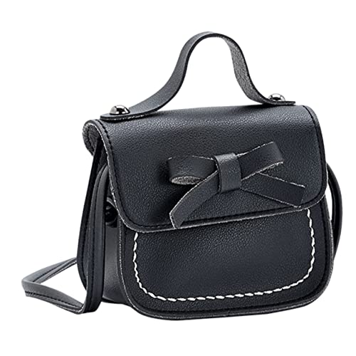 BESTYASH Umhängetasche Für Mädchen Mit Schleife Kleiner Schultertasche Modische Geldbörse Aus Pu Süße Handtasche Für Kinder Für Partys Und Ausflüge von BESTYASH