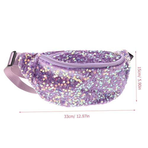 BESTYASH Modische Crossbody Bag Damen mit Verstellbarem Schultergurt Leichter Umhängetasche mit Reißverschluss Stylische Sequins Geldbörse und Praktische Phone Bag für Alltag und Freizeit von BESTYASH