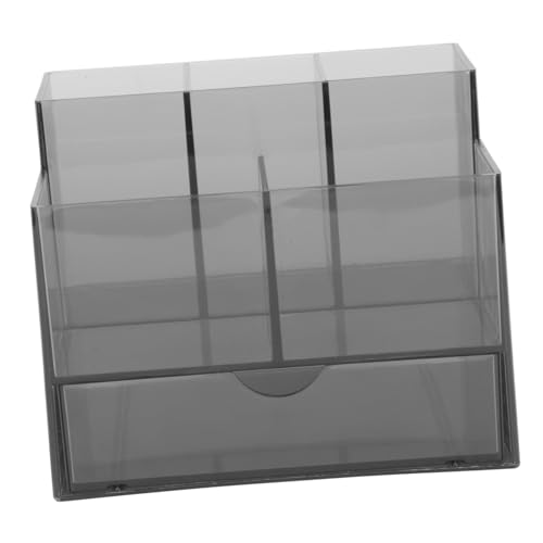 BESTYASH Nagelwerkzeug Aufbewahrungsbox mit Fächern Langlebiger Nail Brush Organizer Kompakter Desktop Storage Container für Maniküre Zubehör Praktischer Kosmetik Organizer für Nagelstudio von BESTYASH