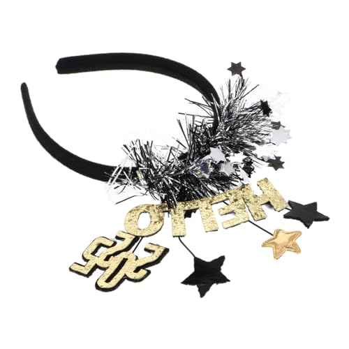 BESTYASH Neujahrsstirnband Neujahrsroter Umschlag Mondneujahrsdekorationen Neujahrsumschlag Hochzeitskerzenständer Neujahrsgeldpaket Silvesterstirnband Vliesstoff von BESTYASH