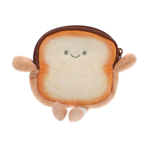 BESTYASH Mini-Tasche in Toastbrotform Kreative Geldbörse Mit Reißverschluss Für Einzigartige Aufbewahrung BESTYASH Mini-Tasche in Toastbrotform Kreative Geldbörse Mit Reißverschluss Für Einzigartige Aufbewahrung von BESTYASH