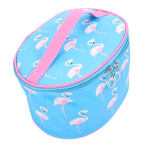 BESTYASH Flamingo Kosmetiktasche Pu Make-up Tasche Reise Organizer Mit Reißverschluss Und Tragegriff Mehrere Taschen Für Utensilien von BESTYASH
