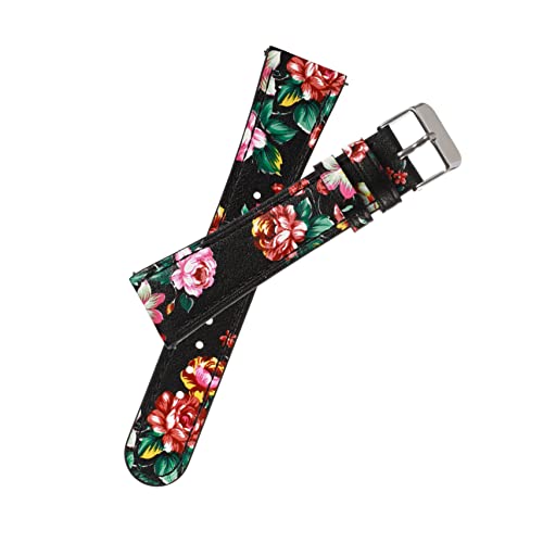 BESTYASH PU-Rundschwanzgürtel Planke Galaxy Watch Ultra USB Leistung einstellbar Halter Smartwatch-Bänder licht an leve leds leuchtmittel Arbeitsuhr Lederband replicas watches Armband rot von BESTYASH