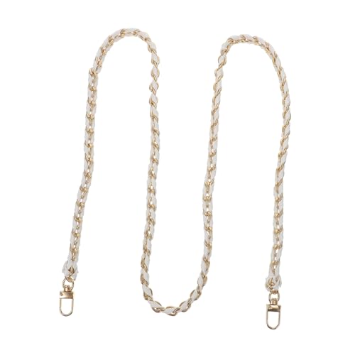 BESTYASH PU Schulterriemen Metall Kette Ersatz Taschengurt für Damen Umhängetasche DIY Modisch Vielseitig Langlebig Robust von BESTYASH