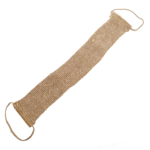BESTYASH Peeling Rückenschrubber für Dusche mit Griff Langer Luffa Rückenbürste zur Haut für Männer und Multifunktionales Badezubehör von BESTYASH