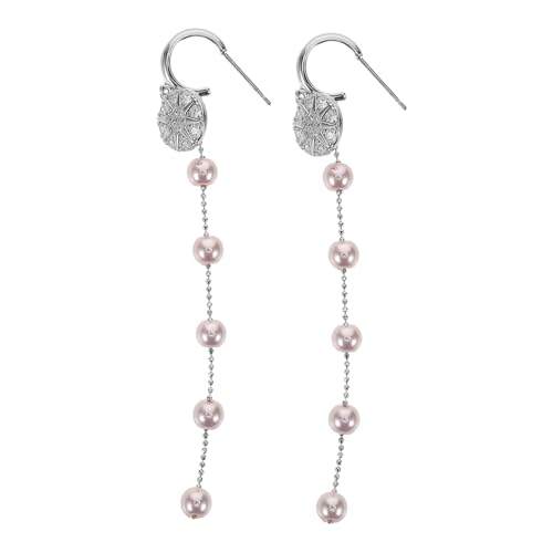 BESTYASH Perlen Ohrstecker Für Damen Kleine Schlichte Ohrringe Perlenohrhänger Trendige Accessoires Geeignet Für Hochzeit Party Alltag Leicht Angenehm Zu Tragen Mit Dauerhaftem von BESTYASH