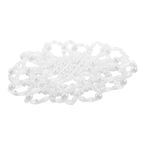 BESTYASH Haarnetz Aus Perlencrochet Für Tänzerinnen Elastisches Haarnetz Für Ballett Und Eiskunstlauf Haarbun-abdeckung Und Tanzhaarschmuck Für Damen Und Mädchen von BESTYASH