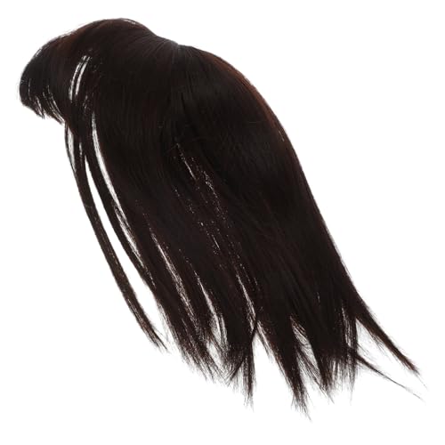 BESTYASH Perücke Haarteil Verstärker Erweiterungen Farbe Mädchen Haarzubehör Verlängerung Lockig Topper Aus Menschlichem Haar Cliphaare Haarspange in Extensions Hochtemperaturdraht von BESTYASH