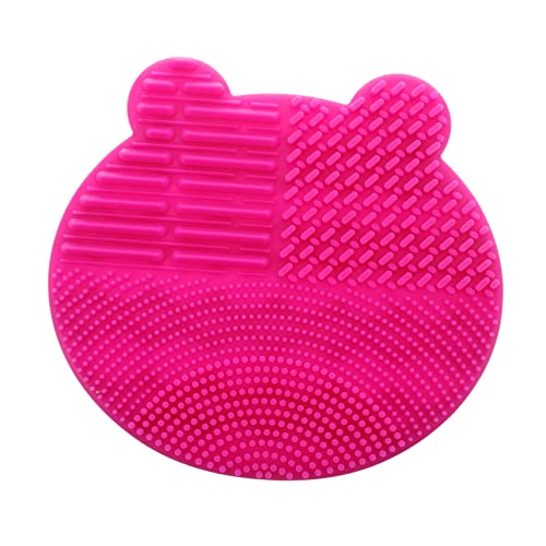 BESTYASH Portable Silikon Makeup Pinsel Halter mit Reinigungsmatte Praktischer Organizer für Kosmetikpinsel für Zuhause und Reisen in Langlebig und Leicht zu Reinigen von BESTYASH