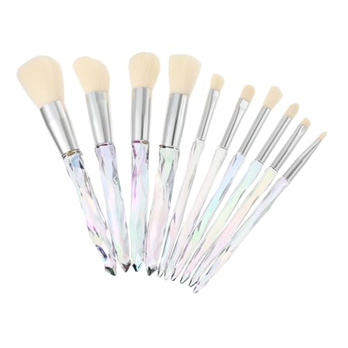 BESTYASH Professionelles Makeup Pinselset für Damen Teiliges Set mit Diamantgriff für Foundation Lidschatten und Mehr Vielseitige Schminkwerkzeuge für Hauttypen von BESTYASH