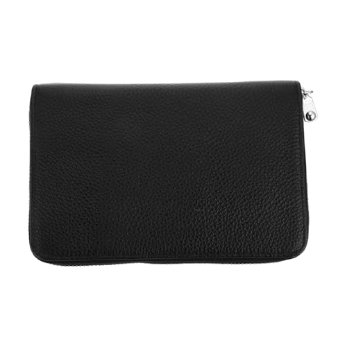 BESTYASH RFID Schutz Kartenetui aus Echtem Material Großes Multi kartenfach Portemonnaie Langlebiges PU Material Praktisch und Geräumig für Arbeit und Alltag Stilvoll und Sicher von BESTYASH