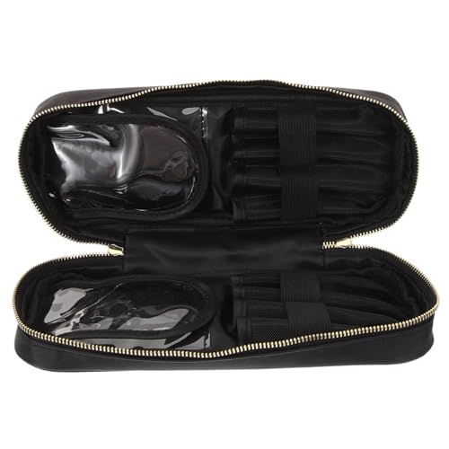 BESTYASH Reise-Kosmetiktasche Für Make-up-Pinsel Kleine Tragbare Und Leichte Aufbewahrungstasche Mit Reißverschluss Für Frauen Und Mädchen Für Urlaub Und Täglichen Gebrauch von BESTYASH