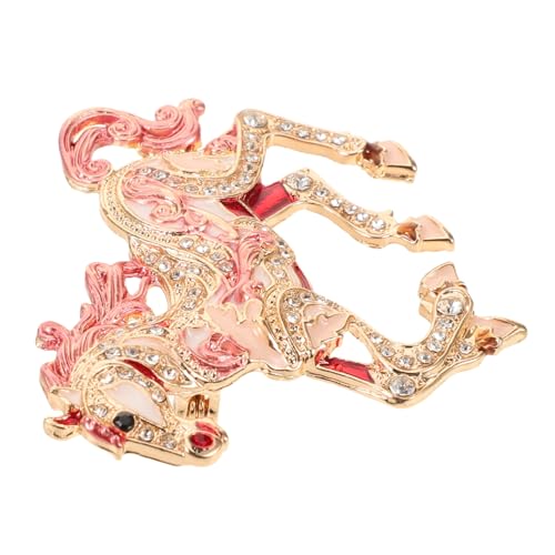 BESTYASH Rhinestone Pferde Brosche für Damen Funkelnde Tier Anstecknadel aus Zinklegierung Leichter Modischer Schmuck für Kleidung Vielseitig Tragbar bei Party und Alltag Langlebig und von BESTYASH