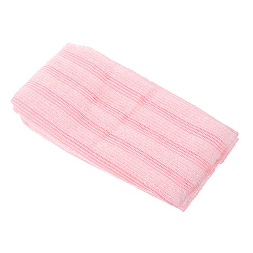 BESTYASH Rückenpeeling Handtuch aus Hochwertigem Strapazierfähigem Material Doppelseitiger Rückenreiniger mit Langen Trägern für Körperpflege und Massage Beim Duschen Platzsparend und von BESTYASH