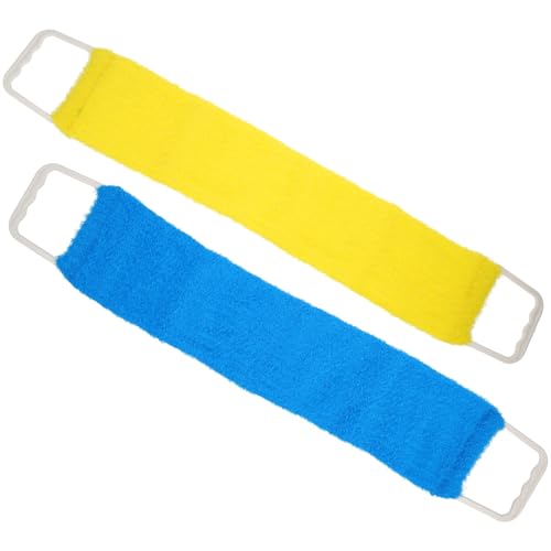 BESTYASH Rückenschrubber Badetuch Massagegurt Für Männer Und Frauen Doppelseitiges Peeling Handtuch Natürliche Körperpflege Zur Entfernung Abgestorbener Hautzellen Für Dusche Und Bad von BESTYASH