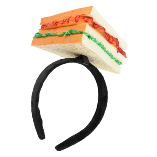 BESTYASH Essens-stirnband Mit Sandwich-elementen Süßes Party-kopfschmuck Leicht Und Angenehm Zu Tragen Für Kostüm Und Rollenspielfeste von BESTYASH
