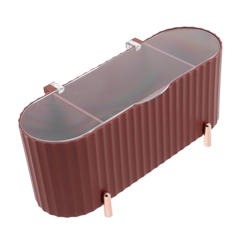 BESTYASH Sanitärpad- Mit Deckel Multifunktionale Make-up Und Hautpflege Aufbewahrungsbox Kompakte Design Für Badezimmer Und Kosmetikstation Für Handtücher Und Toilettenartikel von BESTYASH