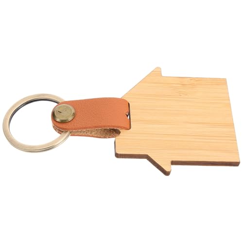 BESTYASH Haus Schlüsselanhänger Aus Niedlicher Schlüsselring Für Taschen Rucksäcke Und Langlebiger Und Stilvoller Schlüsselbund Mit Einzigartigem Hausdesign Für Tägliche Verwendung von BESTYASH