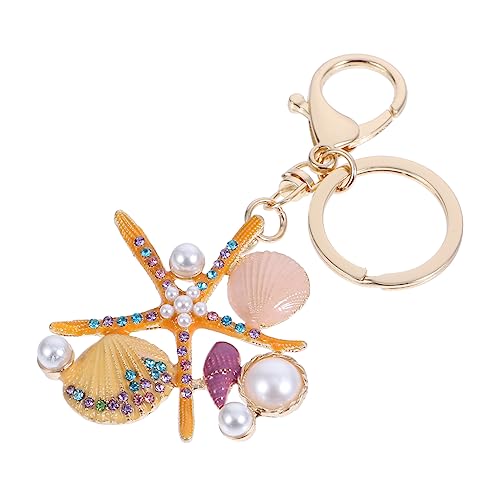 BESTYASH Schlüssel - Stilvoller Jakobsmuschel-schlüsselanhänger Modischer Taschenanhänger Schlüsselhalter Schlüsseldekoration von BESTYASH