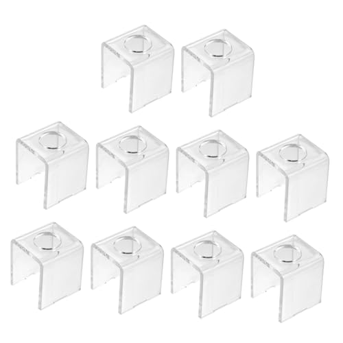 BESTYASH Selbstgemacht Lippenstiftform Halter 10 Stücke Selbstgemachter Lippenstiftständer Tragbar Leicht zu Reinigen für Lip Balm und Make Up Tools von BESTYASH