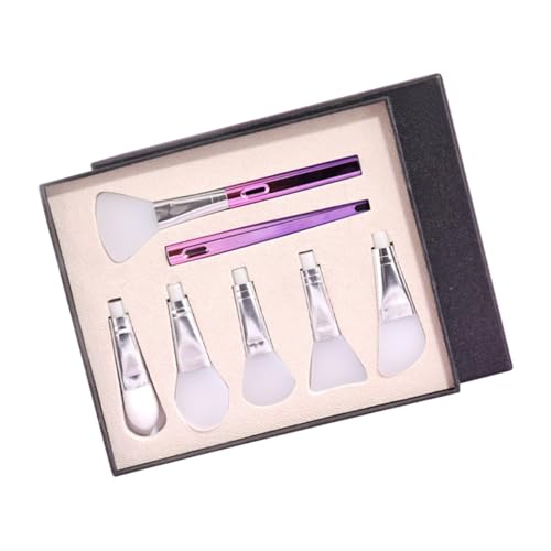 BESTYASH Silikon Maskenapplikator Pinsel Satz Für Gesichtsmaske Wiederverwendbar Weich Für Empfindliche Haut Einfach Zu Reinigen Kosmetik Zubehör von BESTYASH