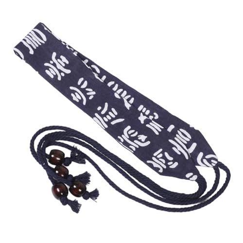 BESTYASH Sport Stirnband Haarperlen für Zöpfe für Kostümzubehör Stirnbänder Haarschmuck für Männer Perlen zum Haarflechten Polyester-Baumwollfaden Blue von BESTYASH