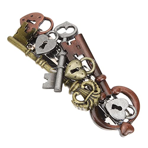 BESTYASH Steampunk Haarnadel Vintage Haarspange Metall Haarclip für Damen Gothic Kopfschmuck für Partys Retro Haarschmuck von BESTYASH