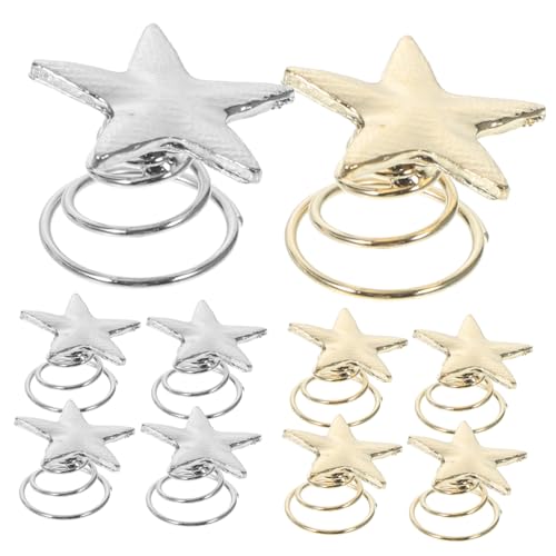 BESTYASH Sternförmige Spiral Haarnadeln Rutschfeste Haarspangen für Hochzeiten Partys und Besondere Anlässe 20 Stück Einfache Anwendung Kleiner Haarschmuck für Damen von BESTYASH