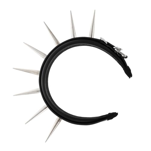 BESTYASH Stirnband Haarband Mit Metall-nieten Design Dekorativer Kopfschmuck Für Party Und Kostüme Schickes Stirnband Aus Hochwertigem Material von BESTYASH