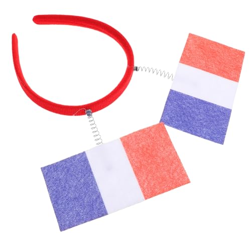 BESTYASH Stirnband Mit Französischer Flagge Partyzubehör Mit Französischer Flagge Party Französische Stirnbänder Feier Fußball Sport Kopfbedeckung Kopfschmuck Im Französischen von BESTYASH