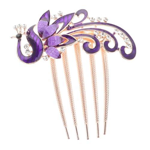 BESTYASH Faszinierender Haarkamm Mit Strass Für Bräute Elegantes Hochzeitsaccessoire Für Damen Verziert Mit Funkelnden Strasssteinen Für Besondere Anlässe Und Romantische Hochzeiten von BESTYASH