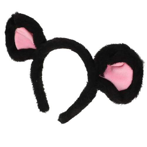 BESTYASH Süßes Mäuseohren Stirnband Aus Weichem Plüsch Für Cosplay Kostümfeiern Halloween Und Geburtstagsfeiern Gemütlicher Haarschmuck Für Jeden Anlass von BESTYASH