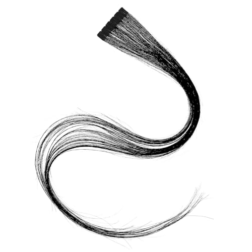 BESTYASH Tape in Echthaarextensions für Damen Schwarze Haarverlängerungen aus Menschlichem Haar Wiederverwendbar Einfach zu Stylen für Mehr Volumen von BESTYASH