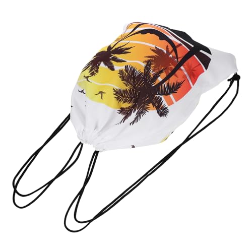 BESTYASH Praktische Kordelzug Aufbewahrungstasche Gym Kordelzug Rucksäcke für Erwachsene Polyester Schulter Taschen von BESTYASH