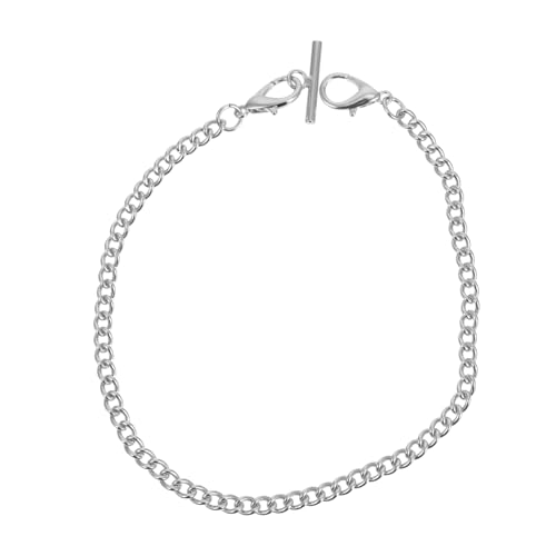 BESTYASH Taschenuhr Kette Mit T-Verschluss Und Hummer Clip Vintage Metallkette Für Herren Und Damen Accessoires Für Kleidung Handtaschen Und Jeans Als Für Besondere Anlässe von BESTYASH