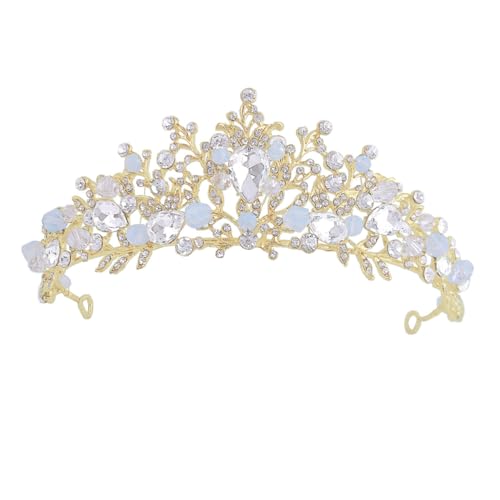 BESTYASH Krone Für Mädchen Elegante Kopfbedeckung Mädchenkopfschmuck Haarschmuck Party-haarschmuck Aus Hochwertigem Lichtechtem Material Für Auftritte Abschlussbälle Partys Geburtstage Fest von BESTYASH