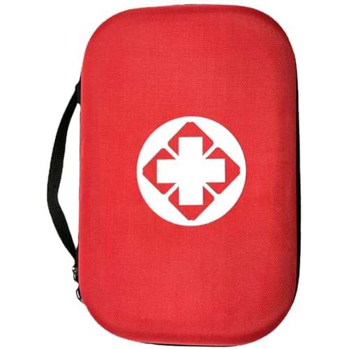 BESTYASH Tragbare Medizin Aufbewahrungstasche Leere Tasche für Outdoor Reisen Camping und Büro Robuste und wasserdichte Medizin Organizer Tasche mit Stabilem Reißverschluss von BESTYASH