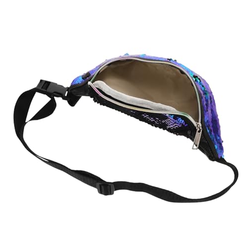 BESTYASH Hüfttasche Mit Pailletten – Stilvolles Outdoor-Accessoire Für Damen – Handy Geldbörse Schlüssel Ausweis Sonnenbrille – Kompakt & von BESTYASH