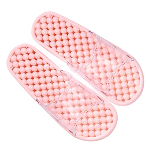 BESTYASH Unisex Duschslipper Rutschfest Atmungsaktiv Komfortable Badelatschen mit Massagefunktion Nordic für Damen und Herren Badezimmer Hausschuhe von BESTYASH