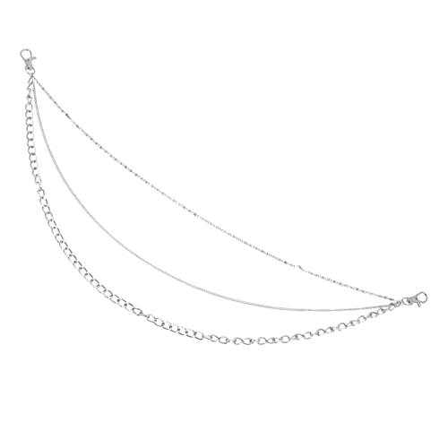 BESTYASH 2stücke Metall Hosenkette Robuste Jeans Kette Modische Punk Accessoires Unisex Für Herren Und Damen Für Taschen Kleidung Und Mehr von BESTYASH