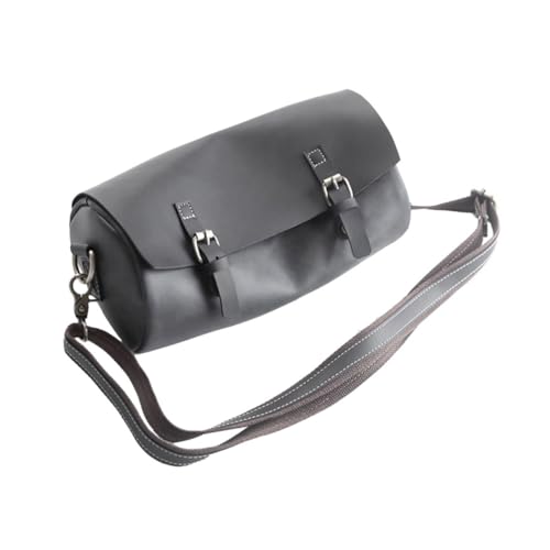 BESTYASH Verstellbare PU Schultertasche Herren Retro Umhängetasche Crossbody Tasche Einzelschulter Bequem für Alltag Reisen und Freizeit von BESTYASH