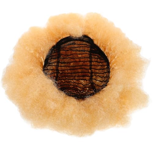 BESTYASH Vibrante Und Farbenfrohe Afro-wig Für Männer Und Frauen Für Halloween-feiern Und Cosplay-partys Mit Lockigem Goldenen Synthetischen Haar Vielseitig Einsetzbar Und von BESTYASH