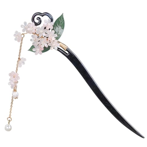 BESTYASH Vintage Haarschmuck für Damen Blüten Haarstäbchen aus Hochwertigem Material für Hochzeiten Partys und Täglichen Gebrauch Minimalistisches Design Elegant von BESTYASH