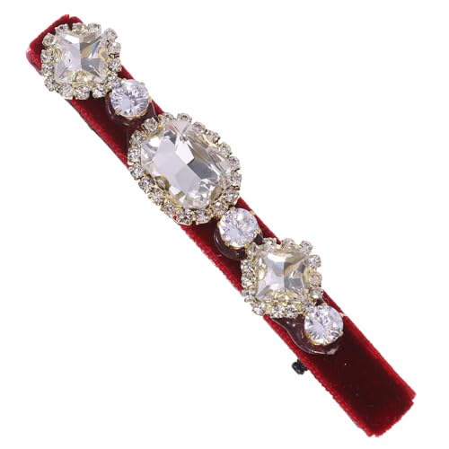 BESTYASH Vintage Kleine Haarspange Brötchen Styling Für Haarschmuck Stutzenhalter Deko Klammer Kleine Haarclip Mädchen Haarzubehör Haarspange Vintage Hair Clip Stoff von BESTYASH