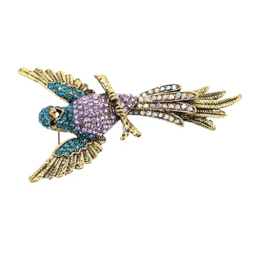 BESTYASH Vintage Stil Kristallbrosche Anstecknadel für Herren Damen Mantel Jacke Revers Pin Wildtier Schmuck Elegantes Accessoire für Party Hochzeit BESTYASH Vintage Stil Kristallbrosche Anstecknadel für Herren Damen Mantel Jacke Revers Pin Wildtier Schmuck Elegantes Accessoire für Party Hochzeit von BESTYASH