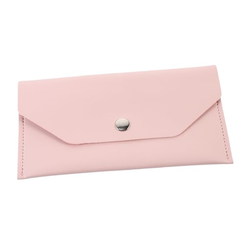 BESTYASH Visitenkartenhalterkartenbeutel Geschäft Geldbörse Für Die Budgetierung Geldorganisator Für Bargeld Brieftasche Für Kartenhalter Dünn Artikel Geldbeutel Multifunktion Rosa Pu- von BESTYASH