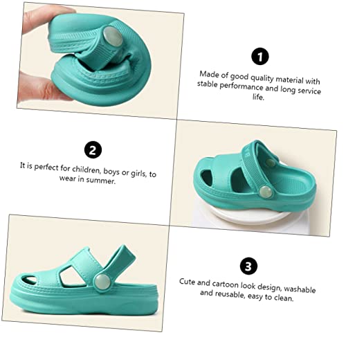 BESTYASH Weiche Sandalen Unisex Atmungsaktive Strand Schuhe Cartoon Design Rutschfeste Sohlen für Junge Mädchen Monate Geeignet von BESTYASH