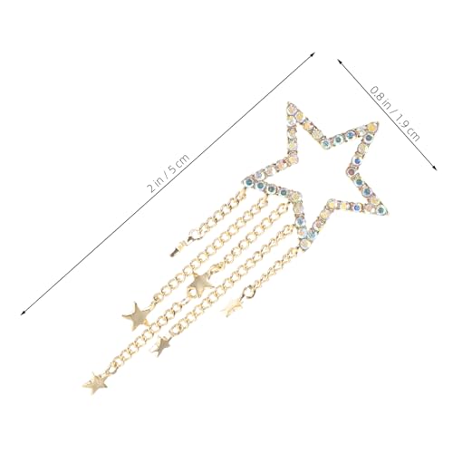 BESTYASH Zircon Sternohrringe Damen Ohrstecker mit Funkelnden Sternen Ohrhänger für Alltag und Party Langlebiger Schmuck mit Dekorativen Strasssteinen Modischer Ohrschmuck BESTYASH Zircon Sternohrringe Damen Ohrstecker mit Funkelnden Sternen Ohrhänger für Alltag und Party Langlebiger Schmuck mit Dekorativen Strasssteinen Modischer Ohrschmuck von BESTYASH