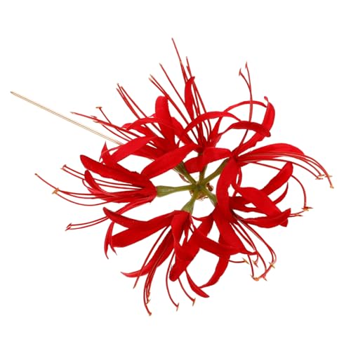 BESTYASH Blumen-haarspange Handgefertigte Rote Haarnadel Langlebige Haarstäbchen Für Hochsteckfrisuren Traditionelle Und Kimono-zubehör Für Damen Und Mädchen BESTYASH Blumen-haarspange Handgefertigte Rote Haarnadel Langlebige Haarstäbchen Für Hochsteckfrisuren Traditionelle Und Kimono-zubehör Für Damen Und Mädchen von BESTYASH