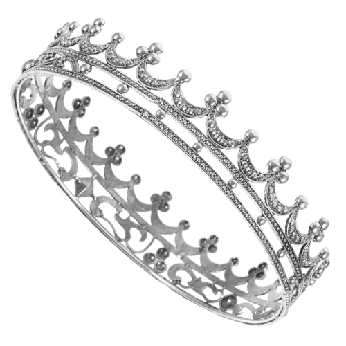 BESTYASH Herren Retro Krone Metall Erwachsene Kopfschmuck König Für Kostüm Party von BESTYASH